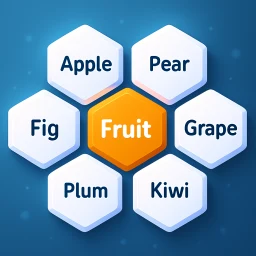 Icono de Hexa Words – Juego de Palabras
