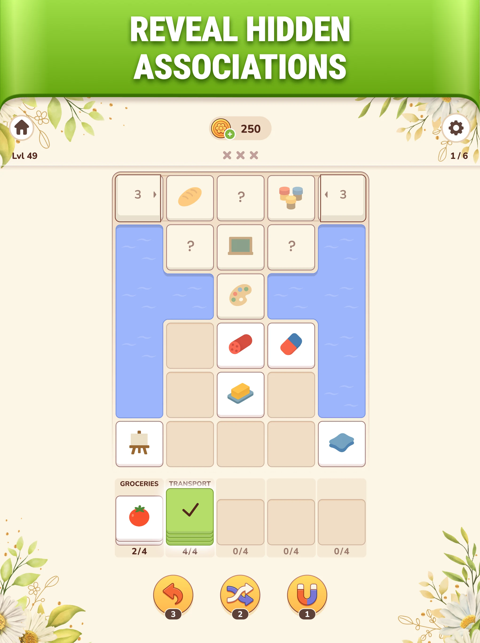 Word Match Associations Puzzle screenshot